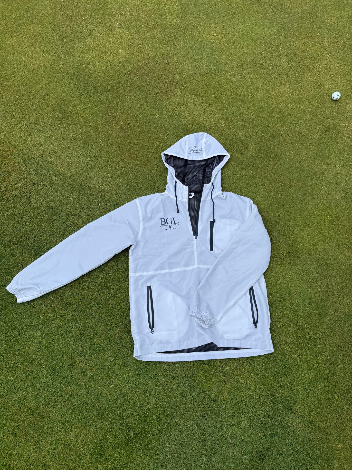 The Backyard Golf Waterproof Pullover